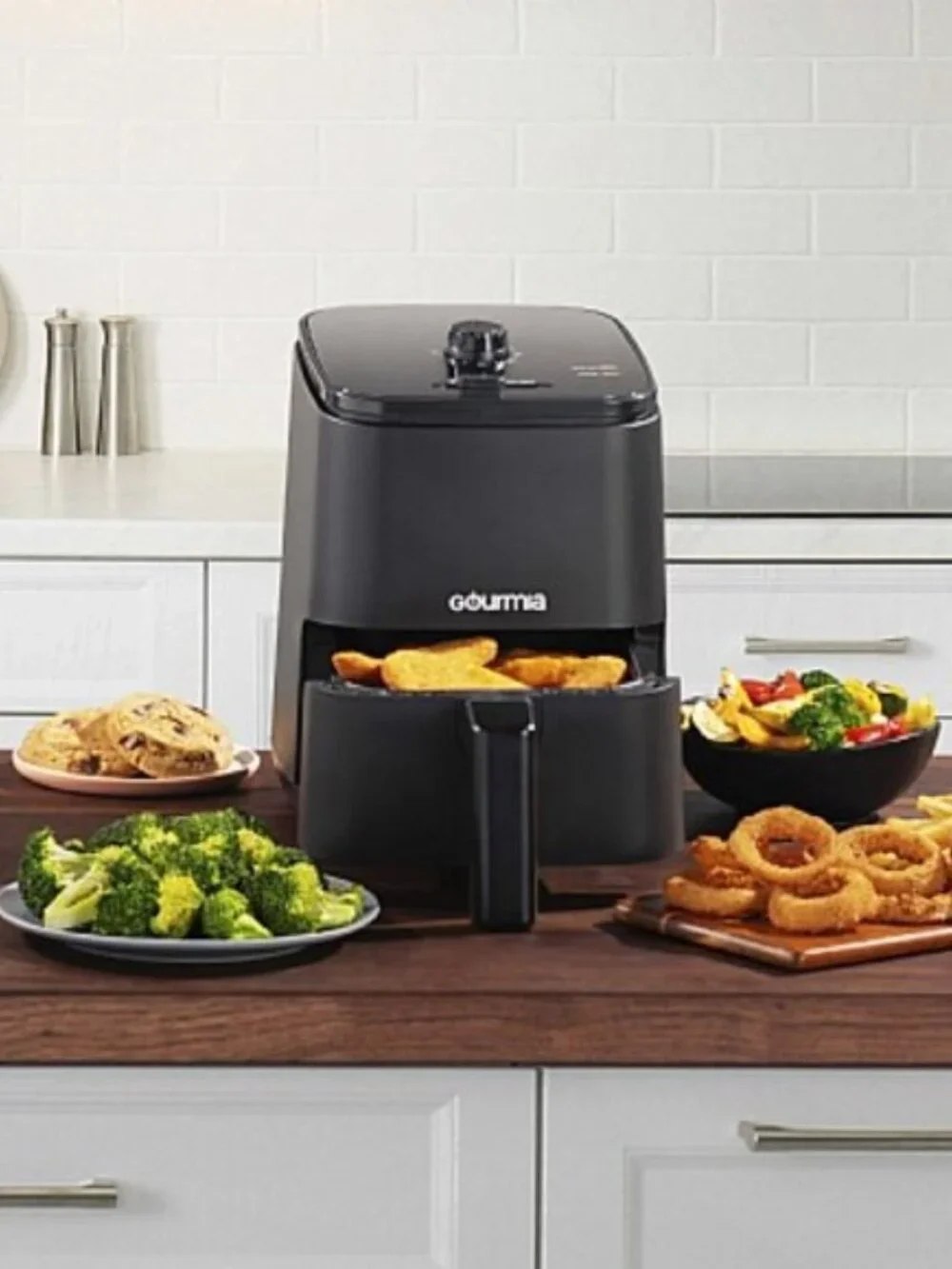 Gourmia GAF222 2Qt Air Fryer | Oil-Free | Timer | Nonstick | Compact